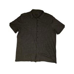 Buffalo David Bitton Short Sleeve Relaxed Black Shirt Med‎ Minimalist Clean Boy